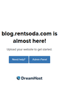 Mobile Screenshot of blog.rentsoda.com